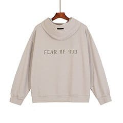 Twice kpop merch sweatshirt with "Fear of God" print, casual and trendy, perfect for fans of K-pop and Twice.