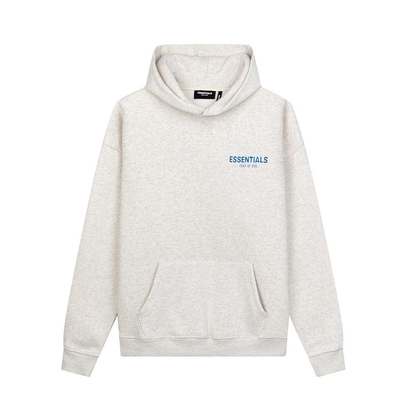 ESSENTIALS Fear of God hoodie with minimalist design and comfortable fit, ideal for casual K-pop merchandise enthusiasts.