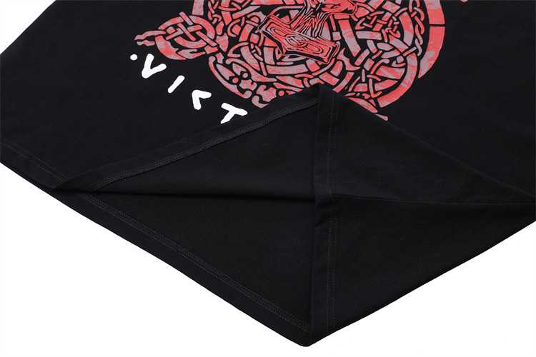VIXIT twice Kpop merch black t-shirt featuring a bold red graphic design and stylish typography, perfect for Kpop fans to showcase their favorite idols and styles.