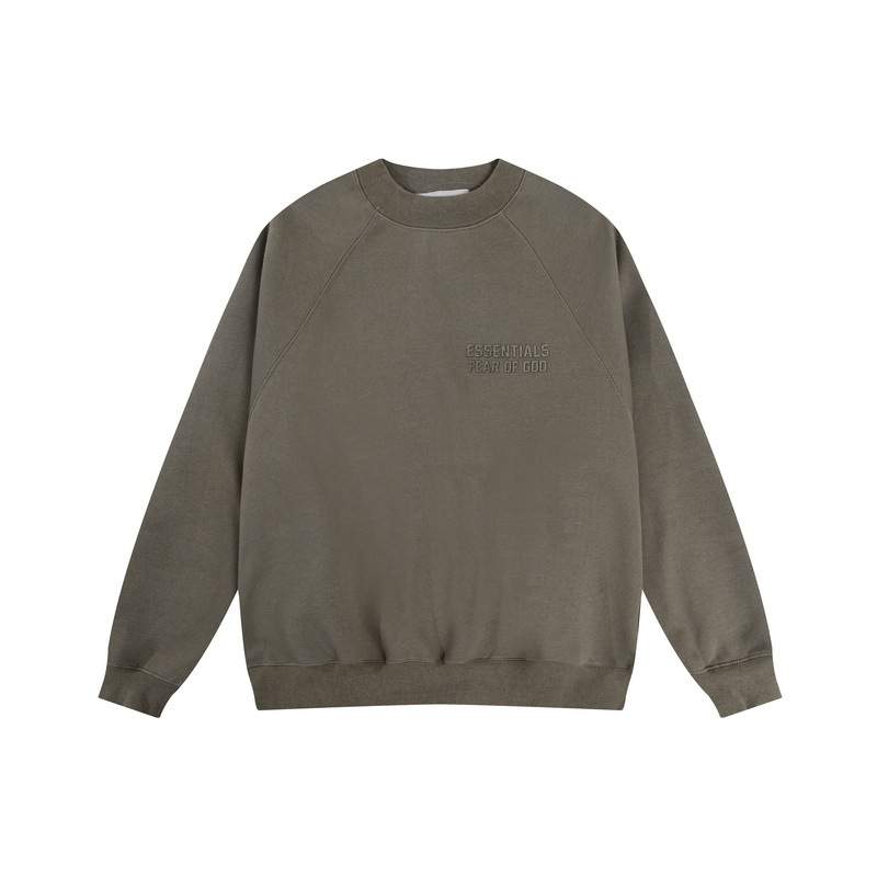 Basic K-pop merch sweatshirt in a neutral color with subtle embossed text. Perfect for fans to showcase their love for their favorite K-pop groups while staying stylish and comfortable.