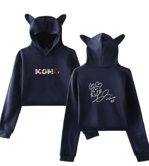 Momo Twice Cropped Hoodie #2