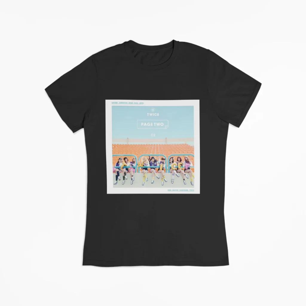 twice page two t-shirt