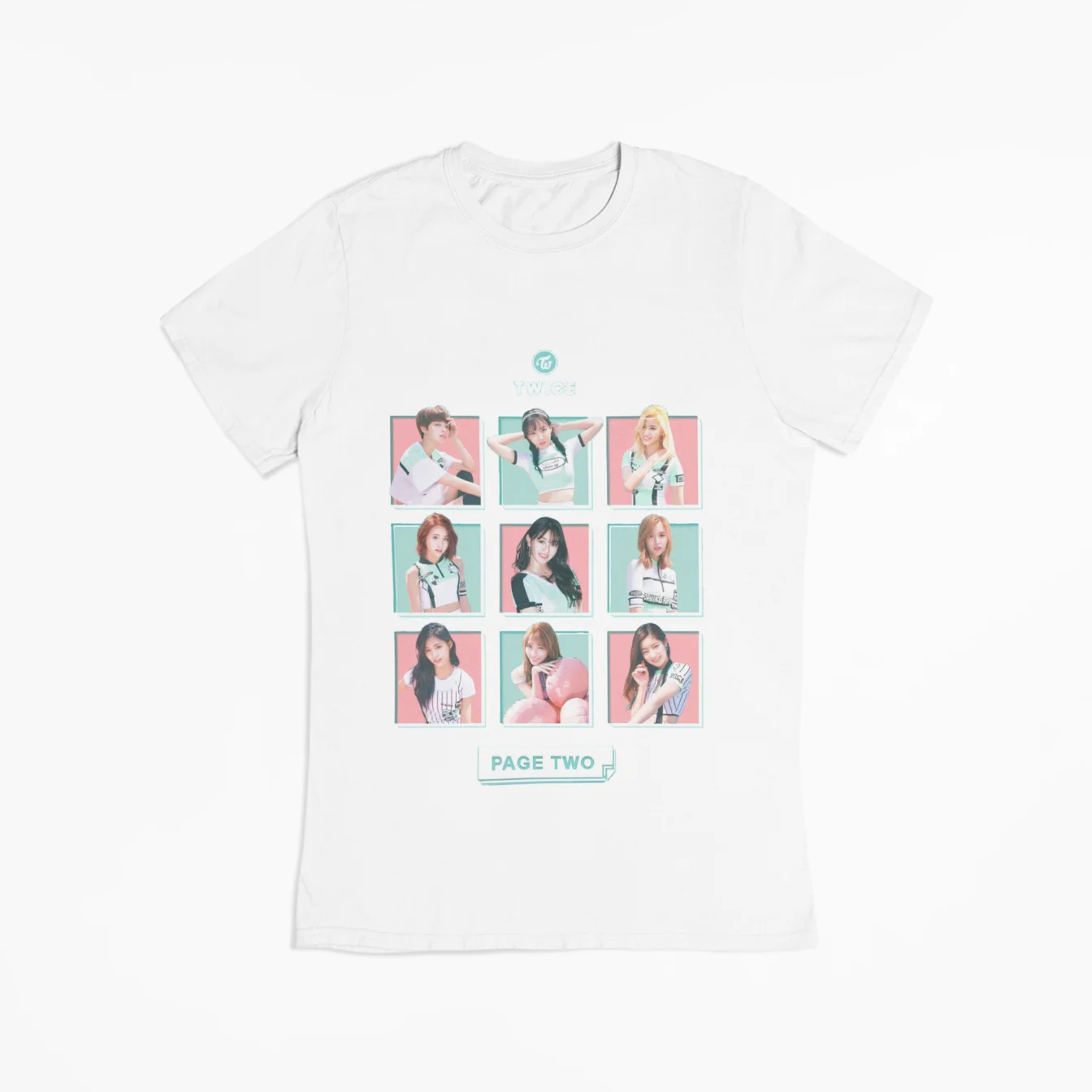 twice page two t-shirt