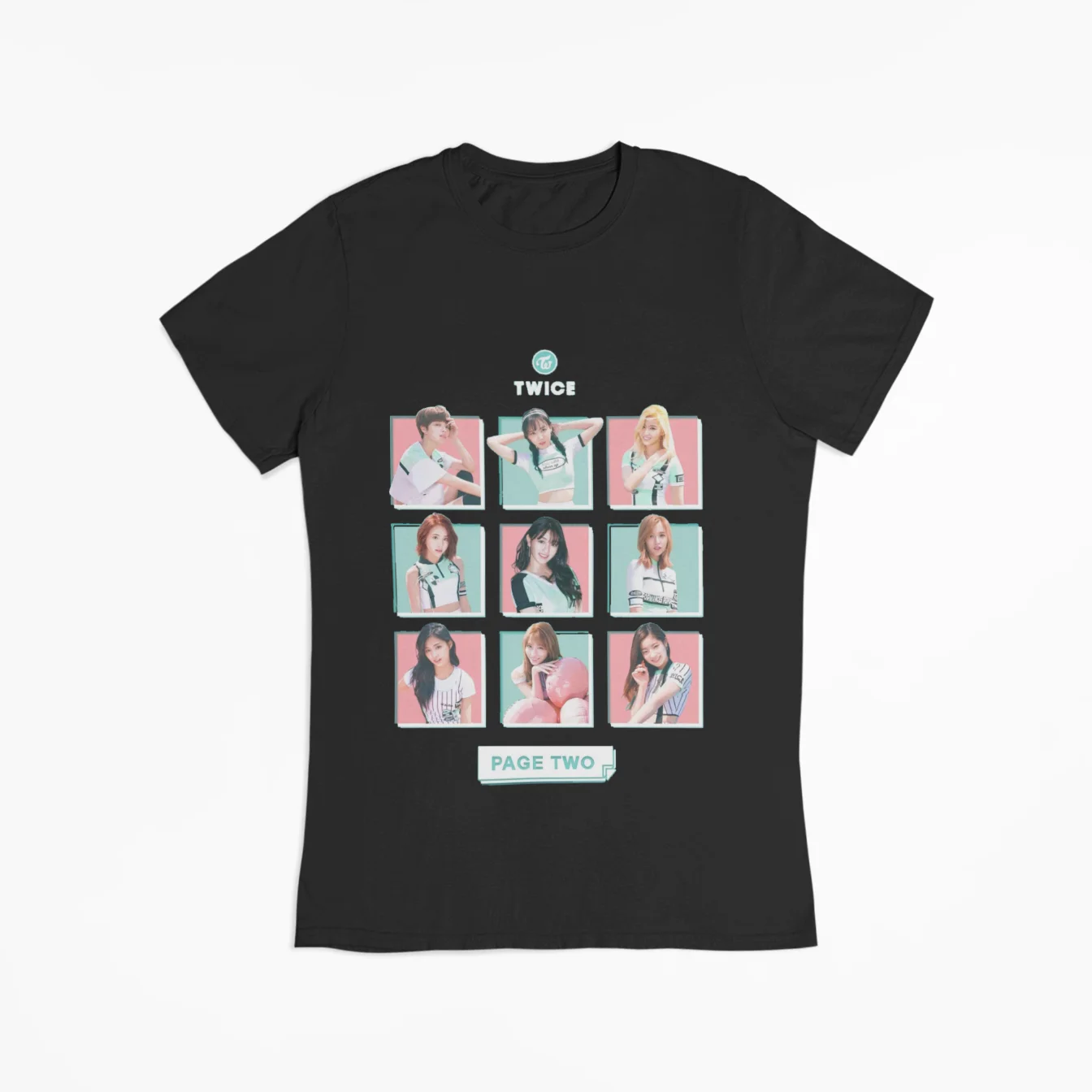 twice page two t-shirt