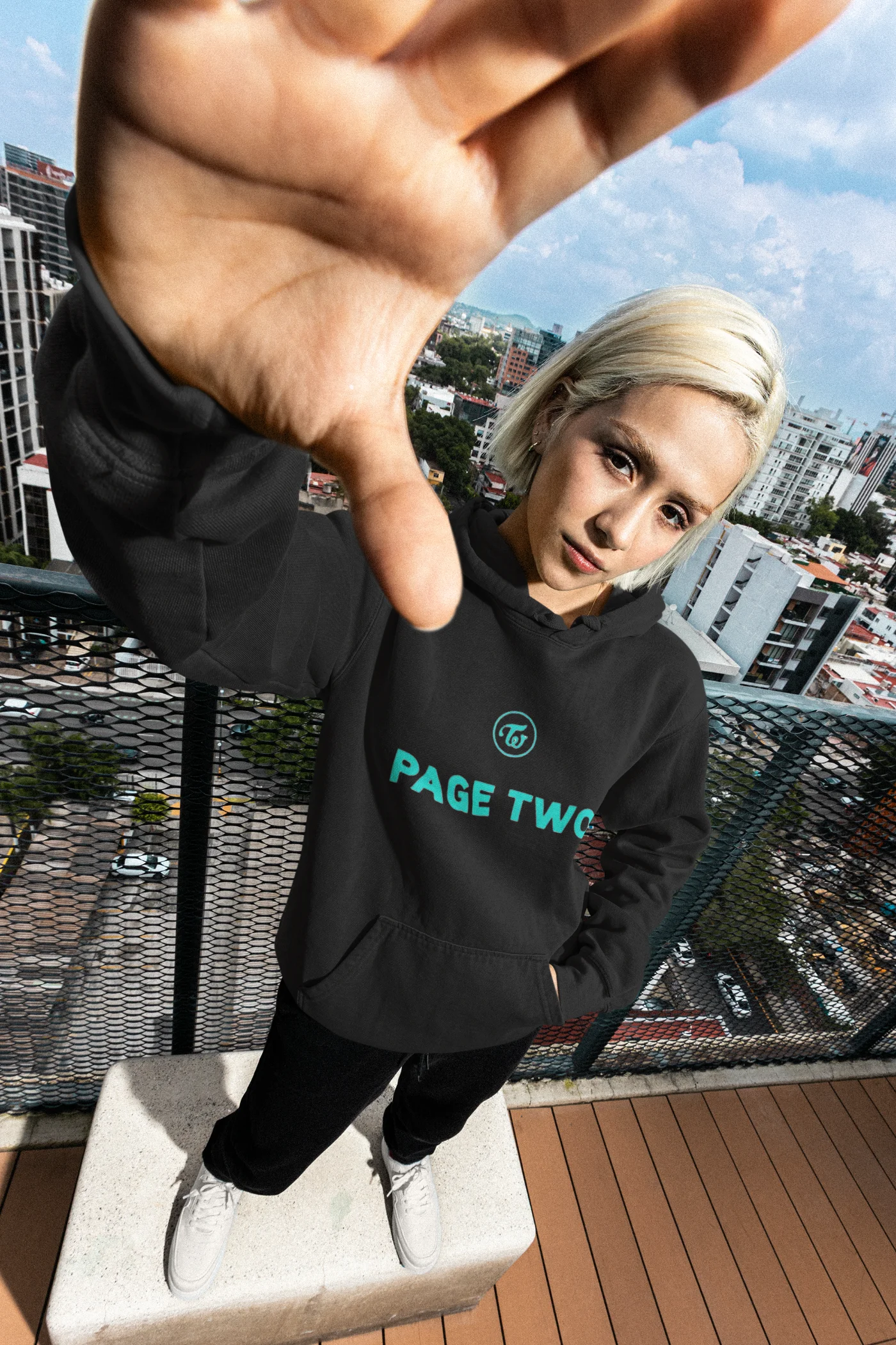 twice page two hoodie