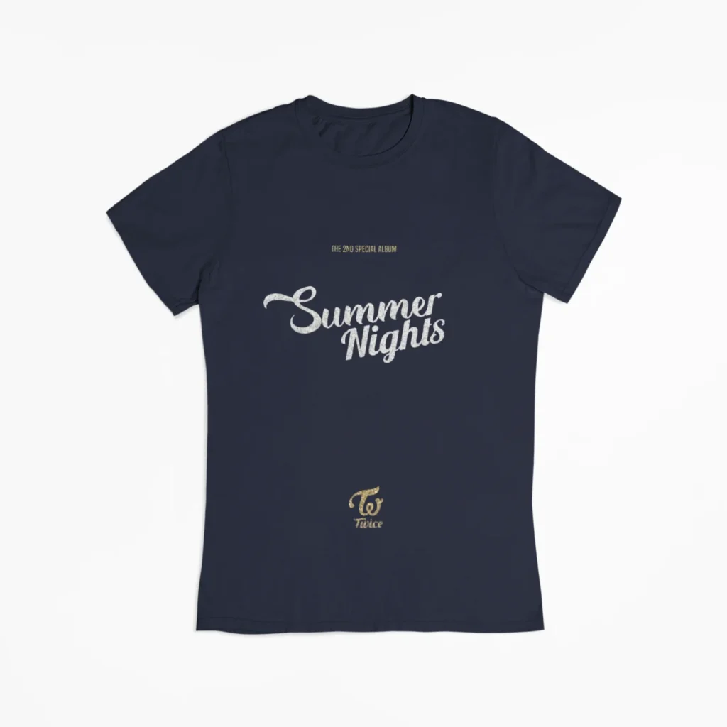 twice summer nights t-shirt