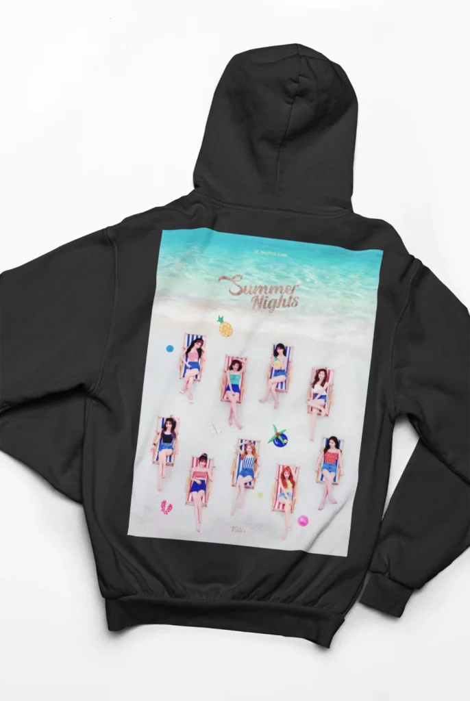 twice summer nights hoodie