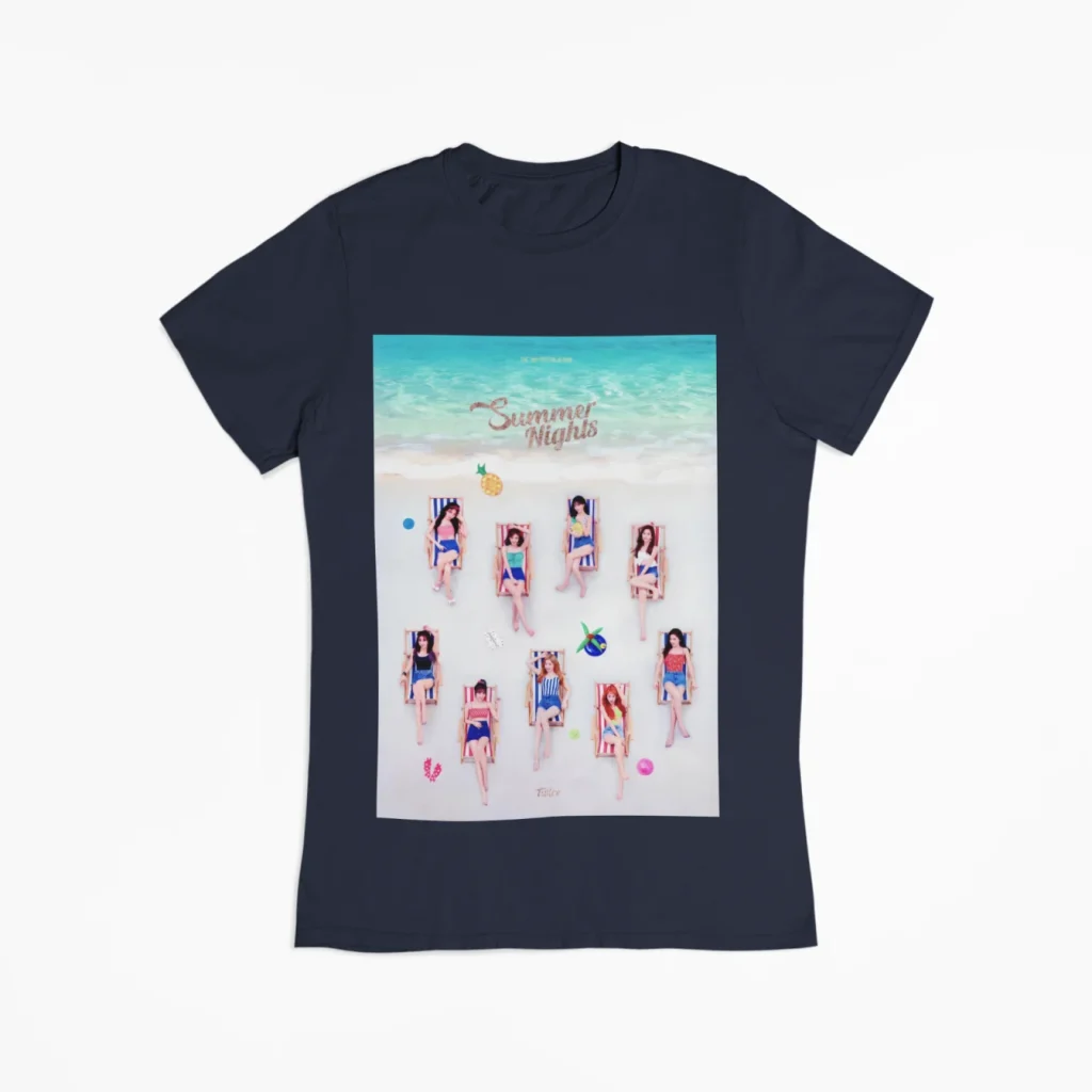 twice summer nights t-shirt