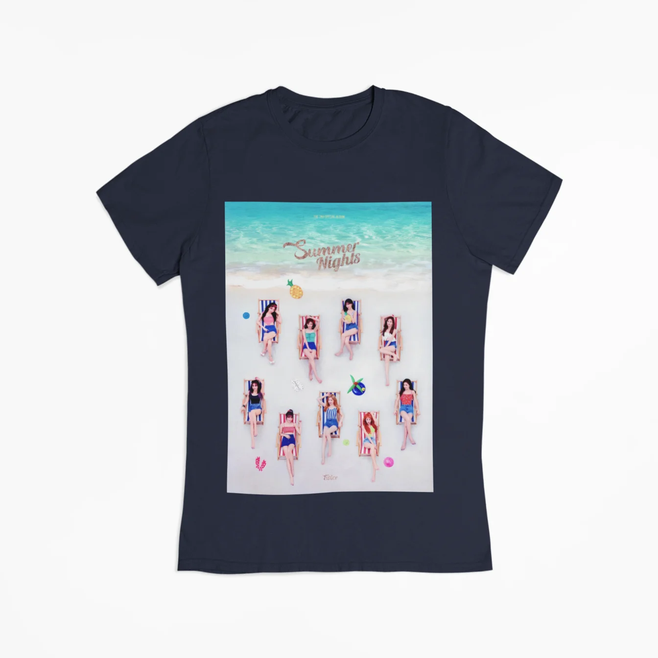 twice summer nights t-shirt