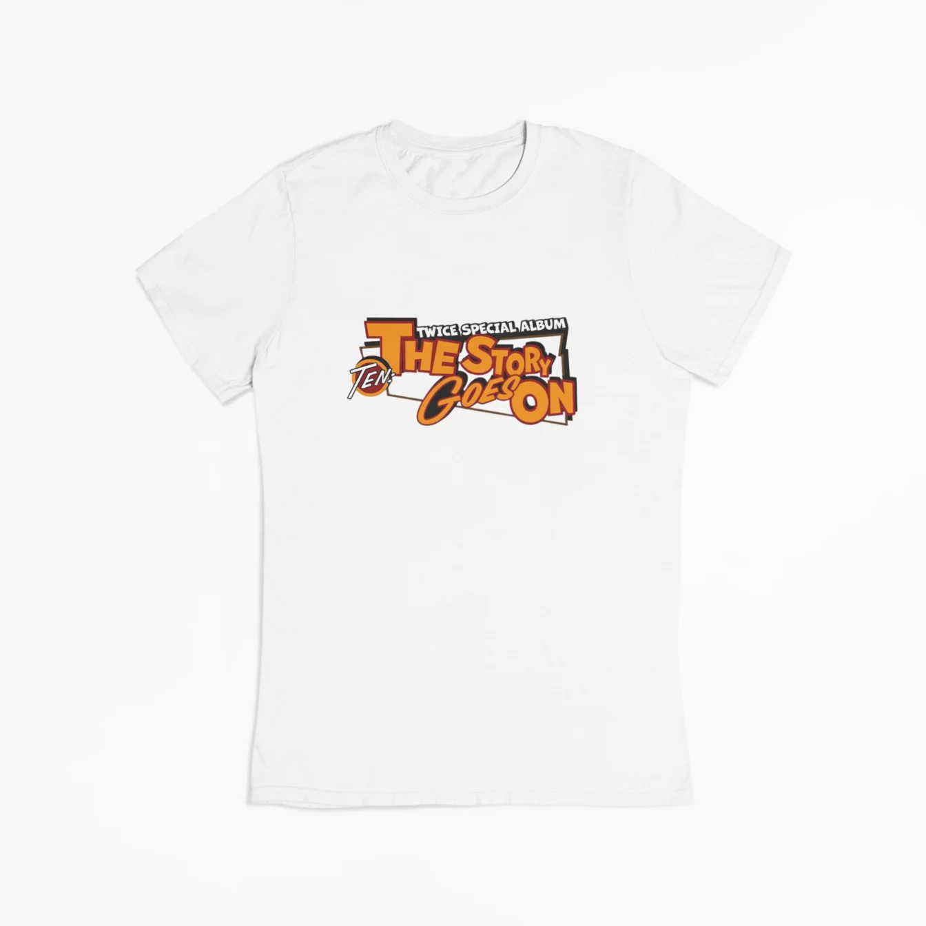 twice the story goes on t-shirt
