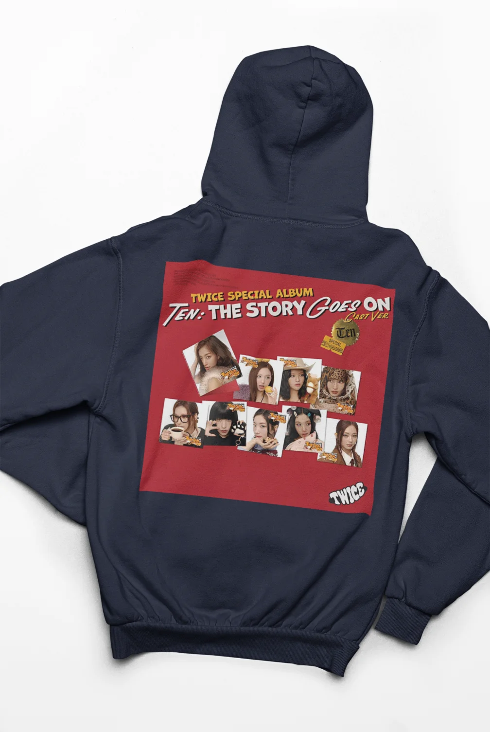 Twice The Story Goes on Hoodie #39 - Image 3